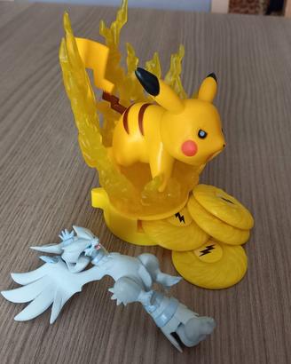Pokemon Reshiram e Pikachu