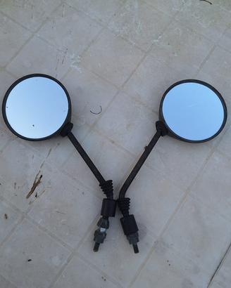 coppia di specchietti ori per scarabeo Aprilia 100