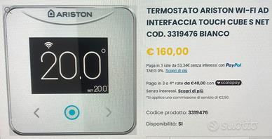 Termostato Ariston wi fi genus one