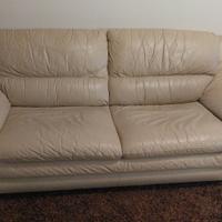 Divano in pelle 3 posti - chateau d'ax