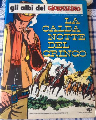 Fumetto Larry Yuma Gli Albi del Giornalino 1972
