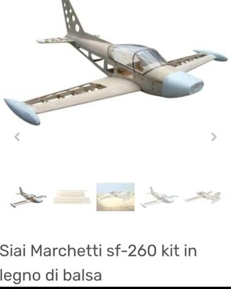 aeromodello siai marchetti sf-260 