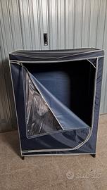 Armadietto di stoffa con cerniera