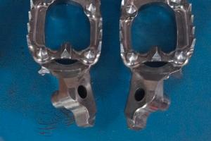 Pedane antifango in acciaio motocross LOGICA