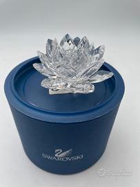 Portacandele fiore di loto Swarovski