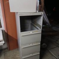 Schedario portadocumenti Classificatore metallo 4 