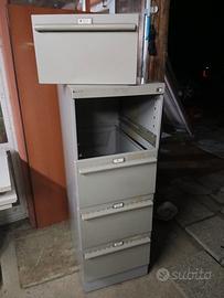 Schedario portadocumenti Classificatore metallo 4 