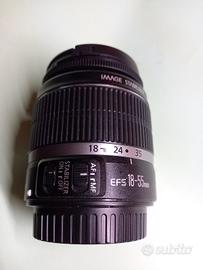 Obiettivo zoom Canon EFS 18-55 stabilizzato 