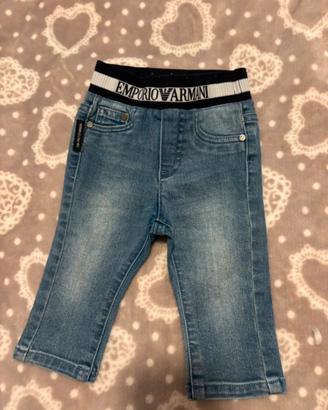 Jeans Emporio Armani baby 6 mesi