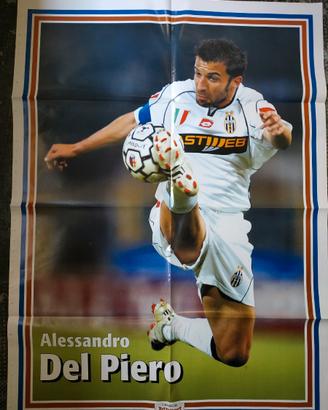 Collezionismo poster di Alex Del Piero