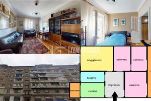 Appartamento a Torino Corso Giulio Cesare 3 locali