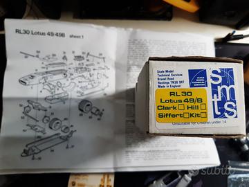 LOTUS 49 kit metallo 1:43 marca SMTS