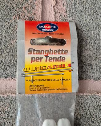 Coppia Stanghette per Tende Allungabili 60-80 cm

