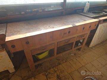 ceppi di degno massello imbullonati