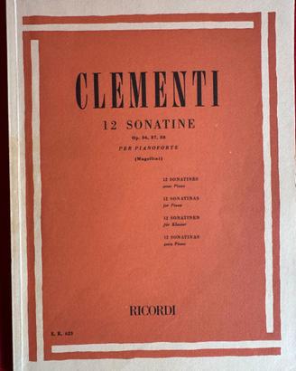 Clementi 12 sonatine