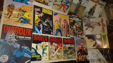 Fumetti Tex Zagor Santiago Diabolik Sparviero