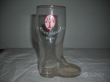 BICCHIERE/VASO VINTAGE CON PUBBLICITA'