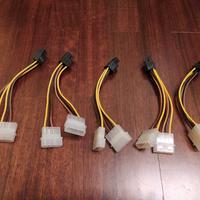Adattatori MOLEX 4 pin - PCI-E 6 pin