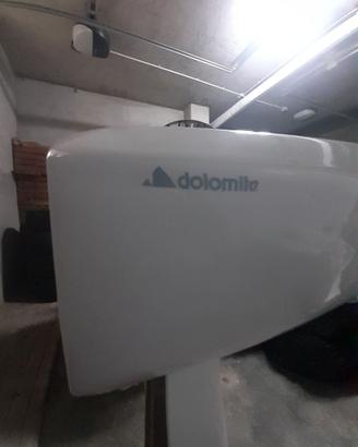 Lavandino in ceramica Dolomite e colonna
