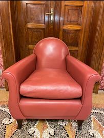 Poltrona Frau Lyra in pelle SC96