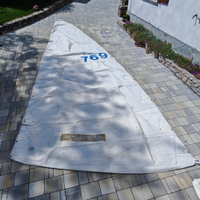 Coppia rande vela con stecche - 3,30 x 9 m e 3,30