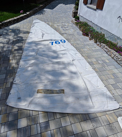 Coppia rande vela con stecche - 3,30 x 9 m e 3,30