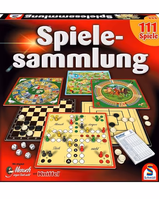 SCHMIDT RACCOLTA DI 111 GIOCHI DA TAVOLO