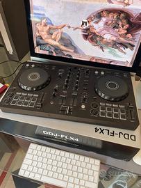 DDJ-FLX4 (COMPLETO DI CABLATURA + SCONTRINO)