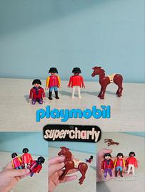 Lotto Playmobil Vintage + Cavallo Super Charly