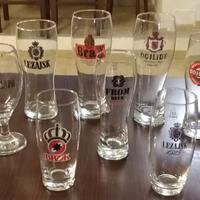 Collezione bicchieri da birra