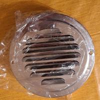 Griglia di ventilazione in acciaio inox 14cm