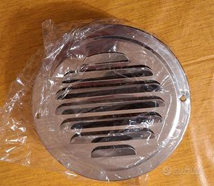 Griglia di ventilazione in acciaio inox 14cm