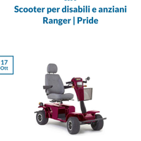 Scooter elettrico disabili