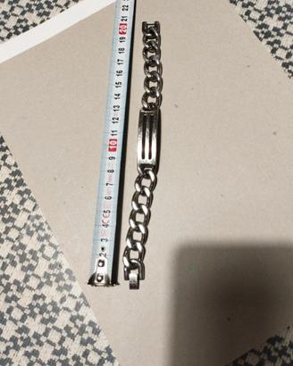 Bracciale uomo in acciaio