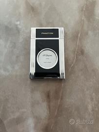 Dupont Cigar Cutter Single Blade Palladium Lacquer