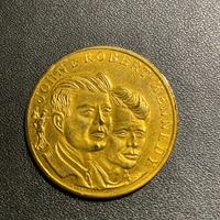 Moneta tributo a John e Robert Kennedy