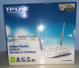 MODEM TP-LINK ADSL - TD-W8961ND - Router Wi-Fi