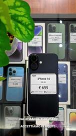 Iphone 16 256gb nero
