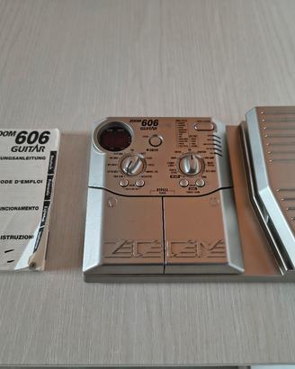 Pedaliera multieffetto Zoom 606