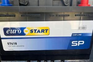 batteria 74 ah nuova