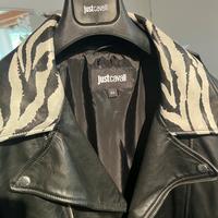 giacca in pelle Just Cavalli