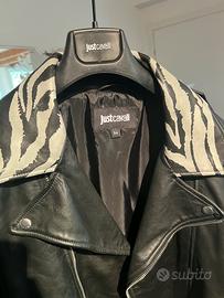 giacca in pelle Just Cavalli