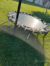 Trampolino fit trampo 500 domyos  barra frontale