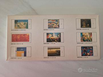 Set di n. 9 cartoline illustrate AMIFAD