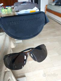 occhiali da moto BMW con custodia originale bmw