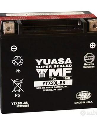 Batteria Yuasa YTX20L-BS Harley Davidson Sportster