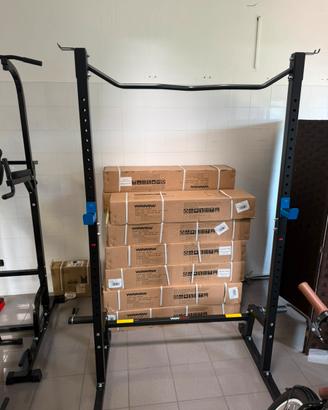Power Rack multifunzione struttura palestra