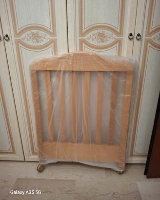 Lettino in legno Pali con materasso - Buono stato