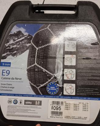 Catene da neve E9 nuove