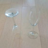 servizio flute champagne in vetro